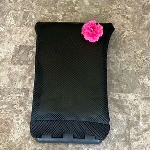 Back support for a chair to help with overall back pain.